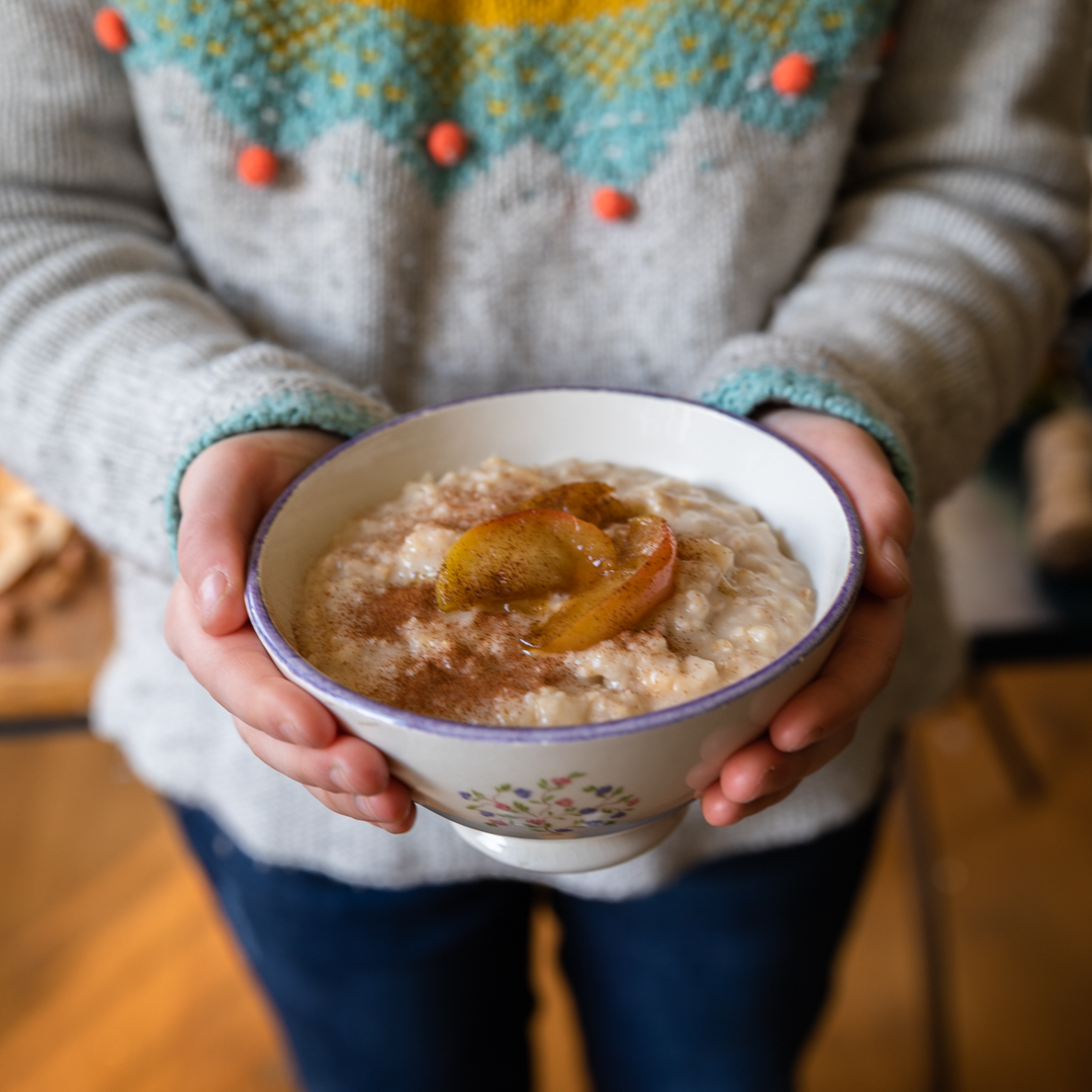 There’s nothing quite like a big bowl of porridge • Yockenthwaite Farm