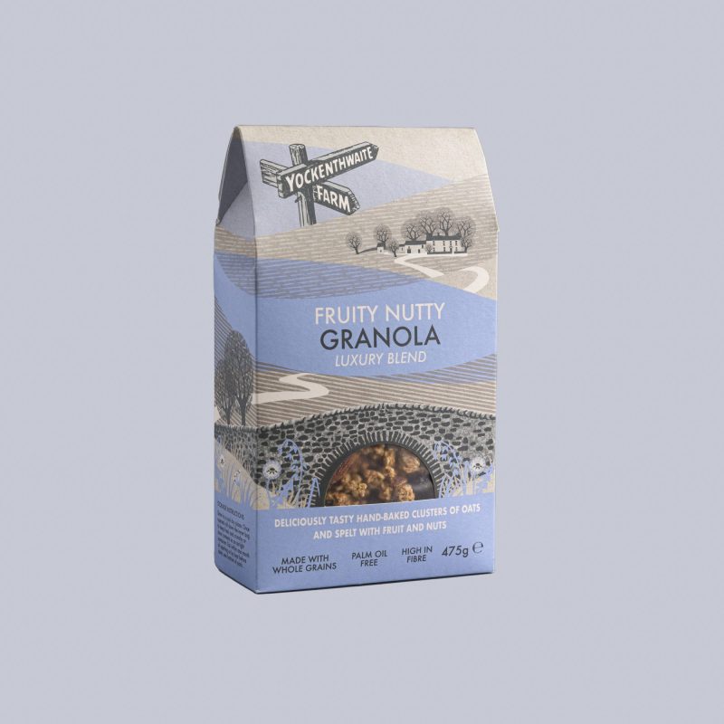 photo product granola fruity nutty on colour