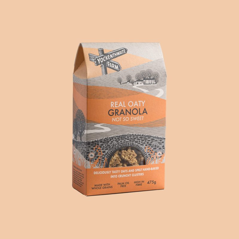 photo product granola real oaty on colour